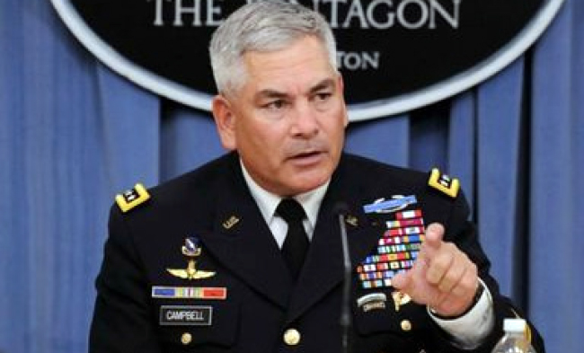 جنرال کمپبل: 70 در صد مشکلات نیروهای امنیتی به عدم رهبری خوب ارتباط می گیرد